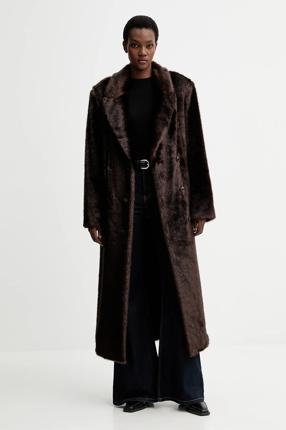 Παλτό Stand Studio Harper 66550.9395 καφέ AW25