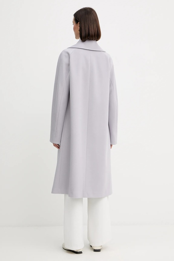 Abbigliamento Forte Forte cappotto in lana 14008.my.coat violetto