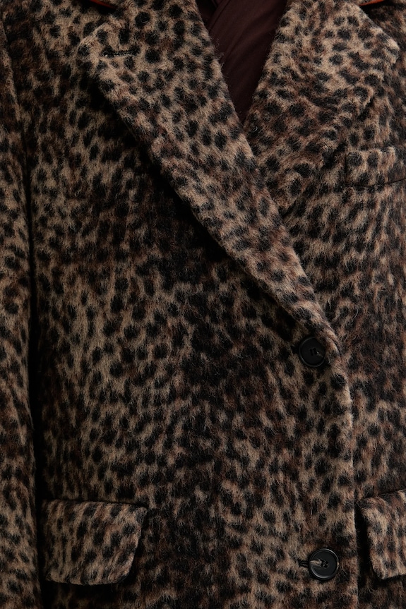 Vlnený kabát MSGM 3941MDC03Y.257609