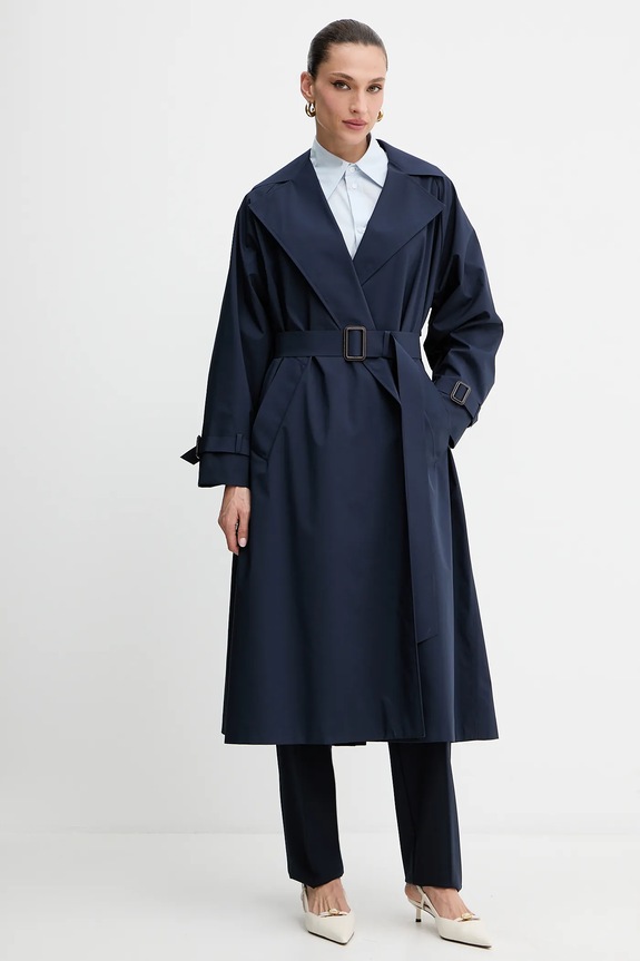 Weekend Max Mara kabát FATTO nem szigetelt sötétkék 2525026011600