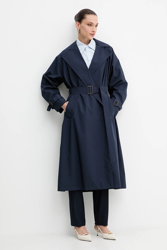 Weekend Max Mara kabát FATTO 2525026011600 sötétkék AW25