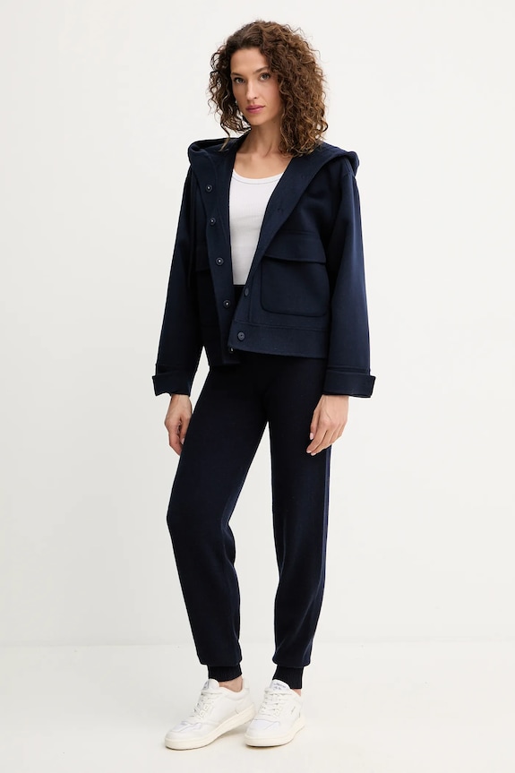 Παλτό Weekend Max Mara GARY 2525086041600 σκούρο μπλε AW25