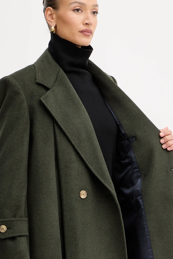 Weekend Max Mara cappotto in lana SMALTO 2525016026600