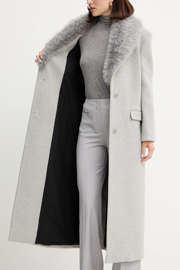 Παλτό με προσθήκη μαλλιού Patrizia Pepe 2O0212.A512