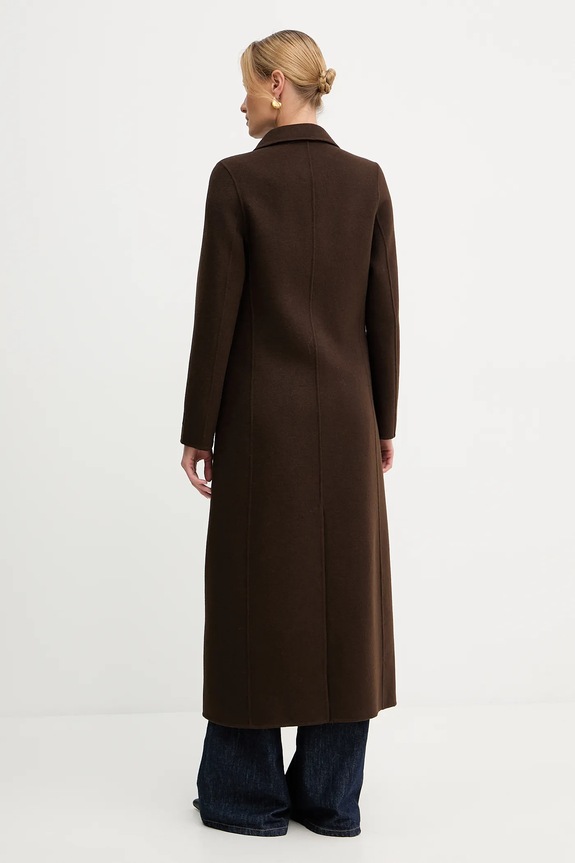 Abbigliamento ERMANNO Firenze cappotto in lana 57TD056EY1 marrone