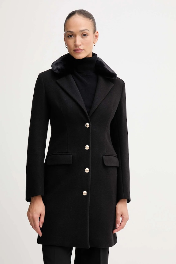 Gaudi płaszcz nieocieplane czarny 521BD35019