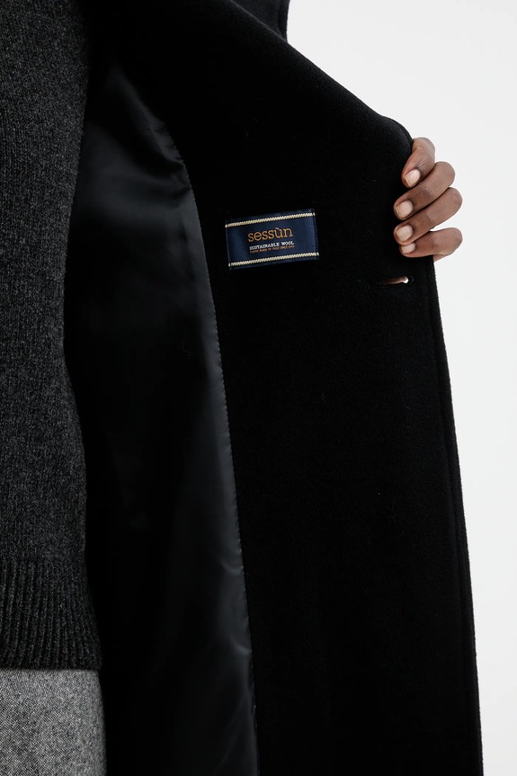 Sessun cappotto con lana 25112002