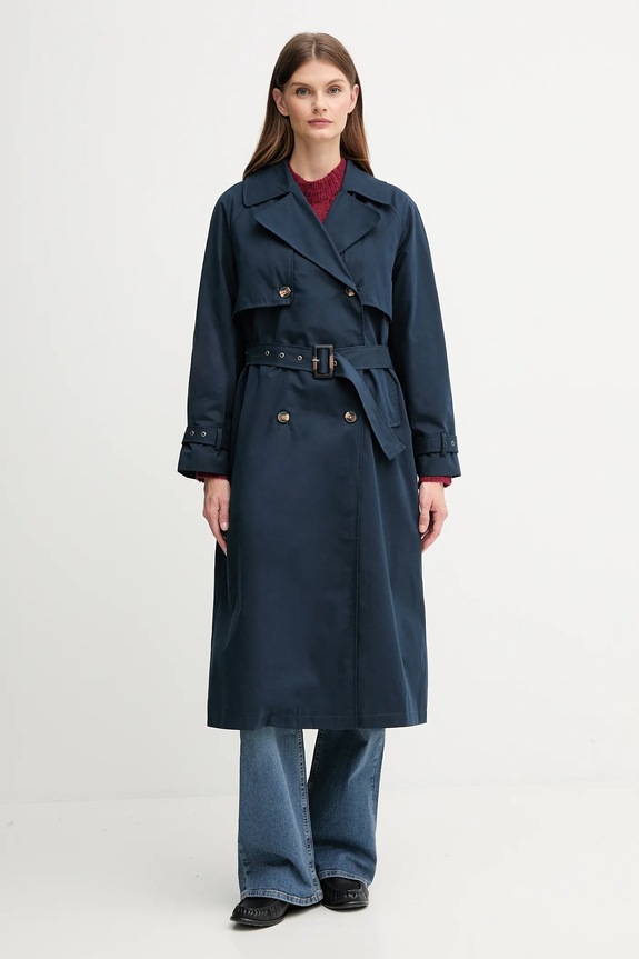 Pepe Jeans trench non isolato blu navy PL4024349
