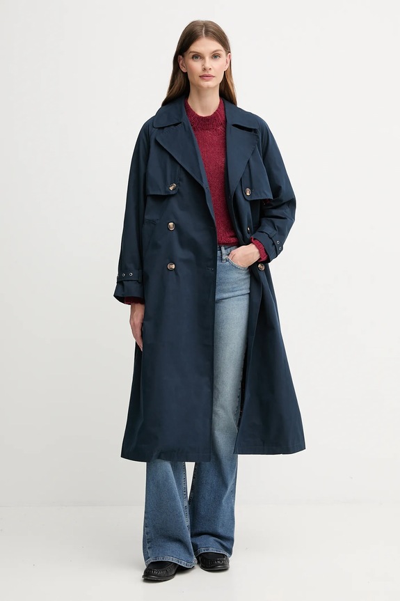 Pepe Jeans trench PL4024349 blu navy AW25