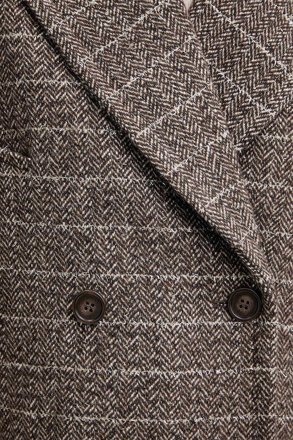 Twinset płaszcz 252TT2031 brązowy