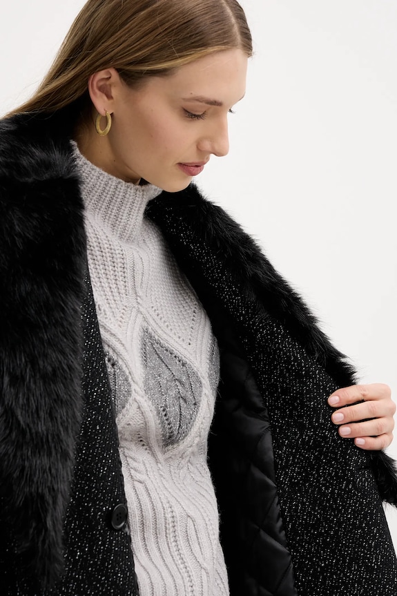 Παλτό από μείγμα μαλλιού Twinset 252TT2040