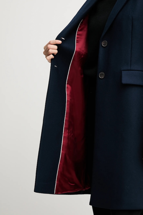 Tommy Hilfiger palton din amestec de lână WW0WW46547