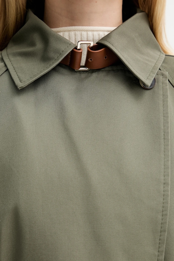 Bavlnený trenčkot MAX&Co. 2526086091200 zelená