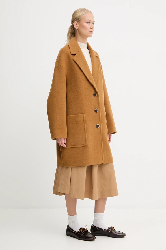 MAX&Co. cappotto con lana marrone 2526016023200