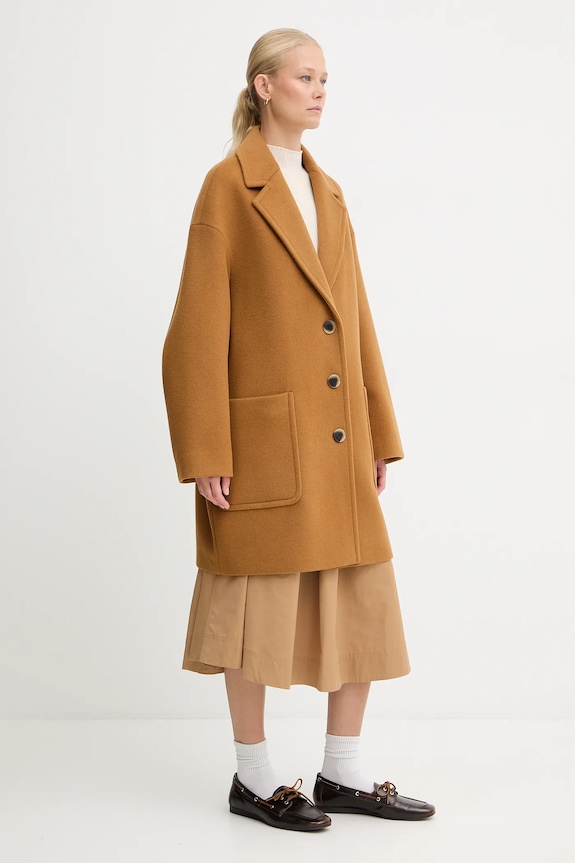 MAX&Co. cappotto con lana marrone 2526016023200