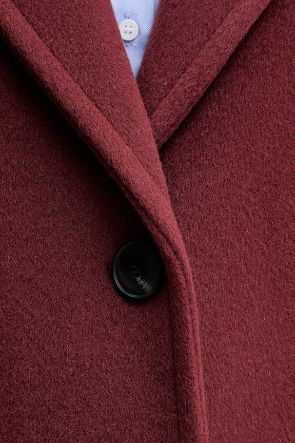 MAX&Co. haină din amestec de lână 2526016023200 burgundia