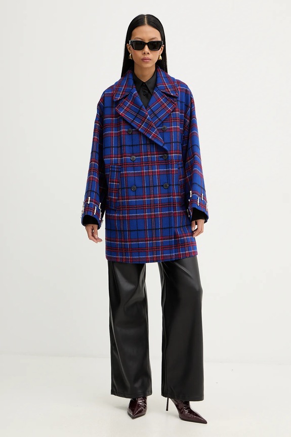 MAX&Co. haină cu lână 2526086015200 bleumarin AW25