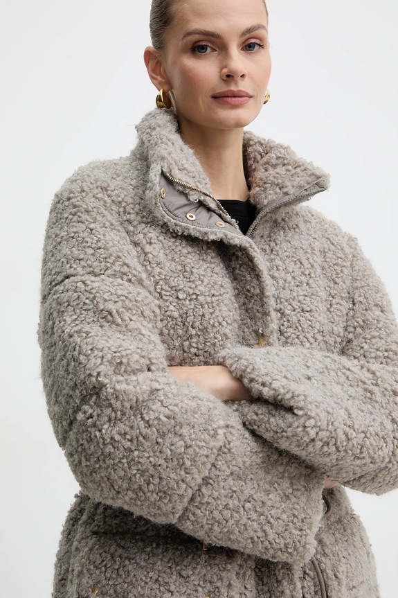 Oblečenie Kabát Luisa Spagnoli 542637 sivá