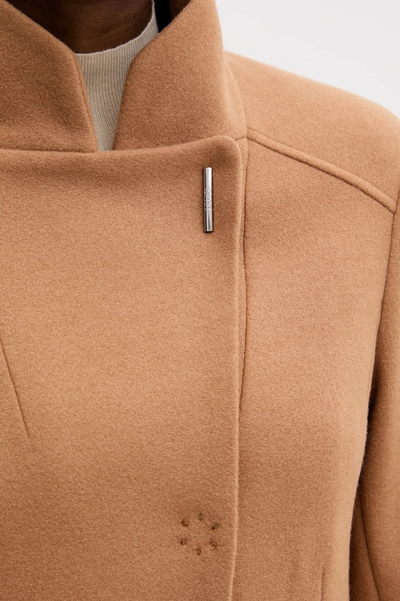 Liu Jo cappotto con aggiunta di lana MF5119.J4873 marrone