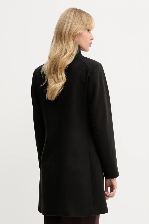 Abbigliamento Liu Jo cappotto con aggiunta di lana MF5119.J4873 nero