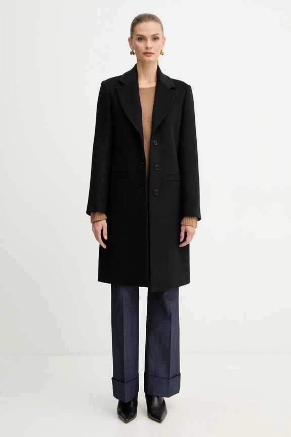 Liu Jo cappotto con lana MF5149.T165A nero AW25