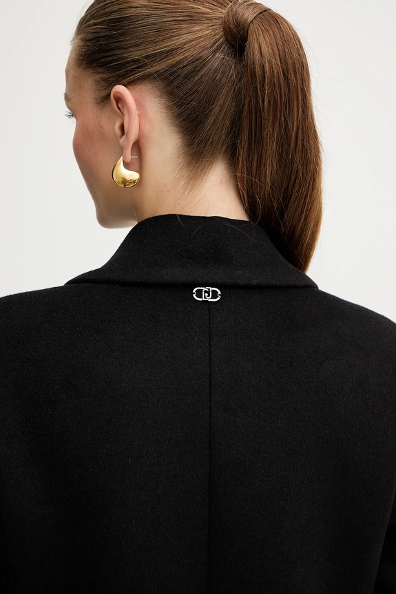 Liu Jo cappotto con lana MF5149.T165A nero