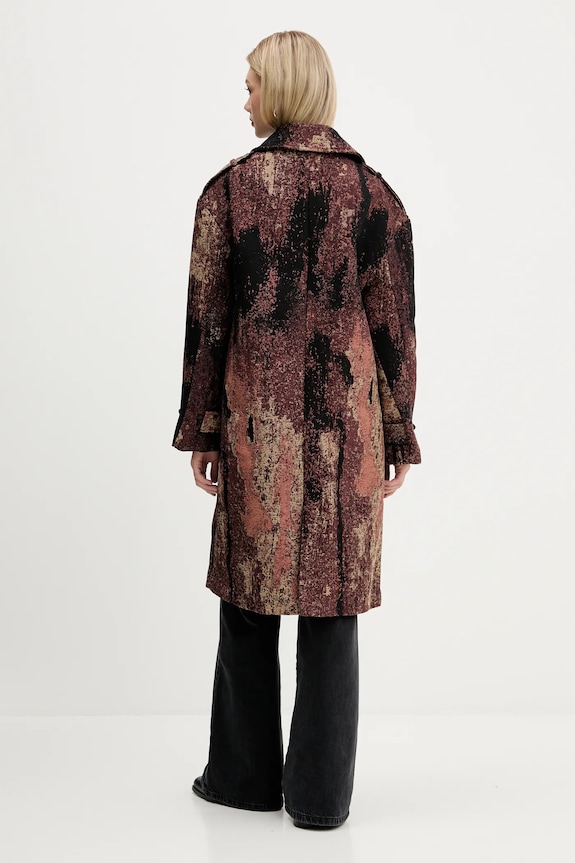 Abbigliamento Desigual cappotto BRUSHED LAC 25WWEW05 marrone