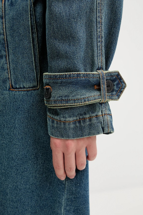 Rifľový kabát Desigual DENIMBIK 25WWEW52
