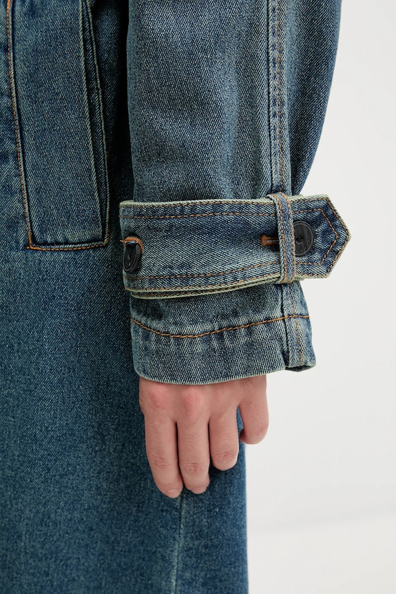 Rifľový kabát Desigual DENIMBIK 25WWEW52