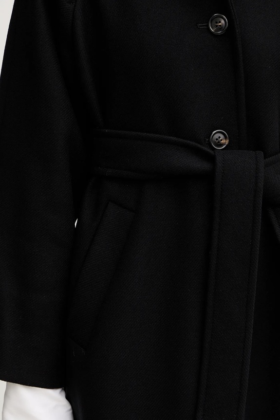 Marella cappotto con lana Emme by Marella 2525016012200 nero