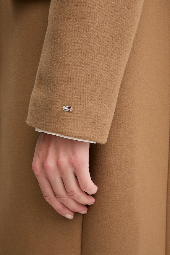 Tommy Hilfiger baba gyapjúkeverék pulóver WW0WW47445