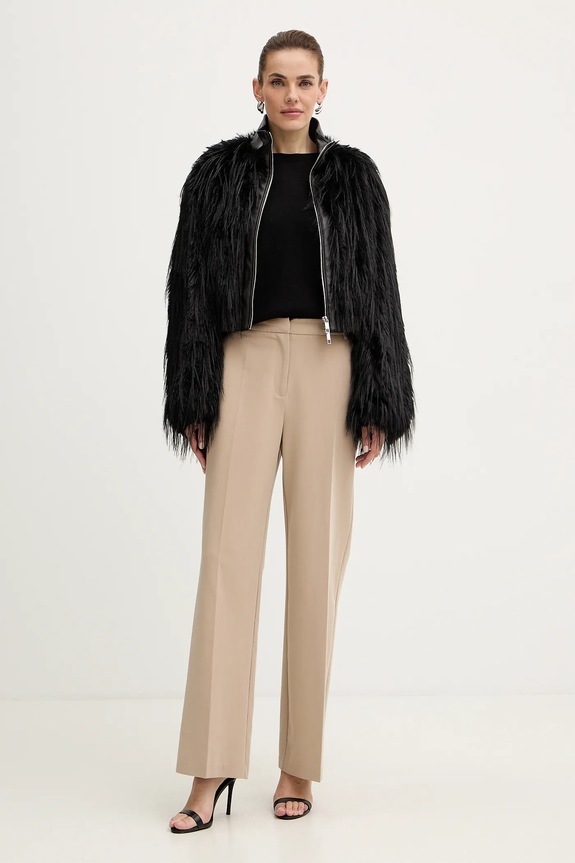 Bunda BOSS Cecool 50548357 čierna AW25
