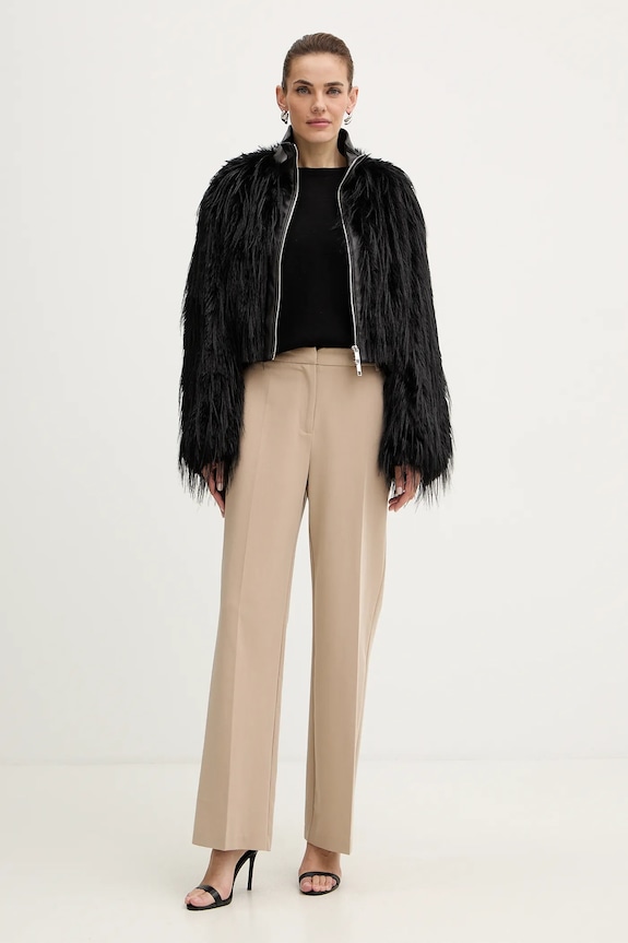 Bunda BOSS Cecool 50548357 čierna AW25