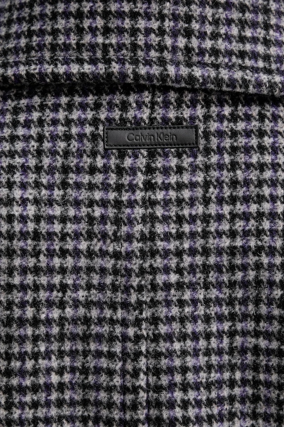 Calvin Klein haină cu lână LV044D531G gri