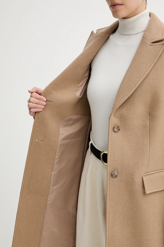 Vuneni kaput Calvin Klein LV044D558G