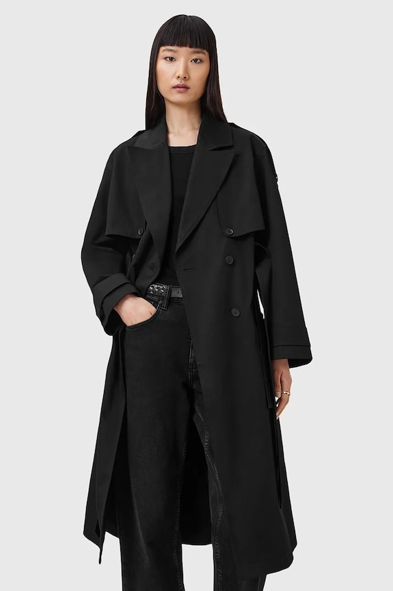 Bavlnený trenčkot AllSaints CADENCE W004OD