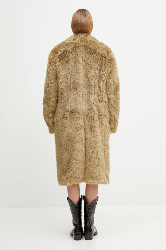 Odjeća Kaput Andersson Bell Fields Fur Buttons awa727w zelena