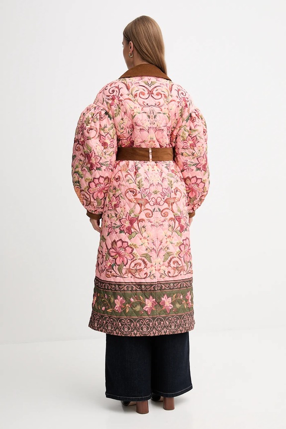 Îmbrăcăminte Barbour palton x Farm Rio LQU1870 roz