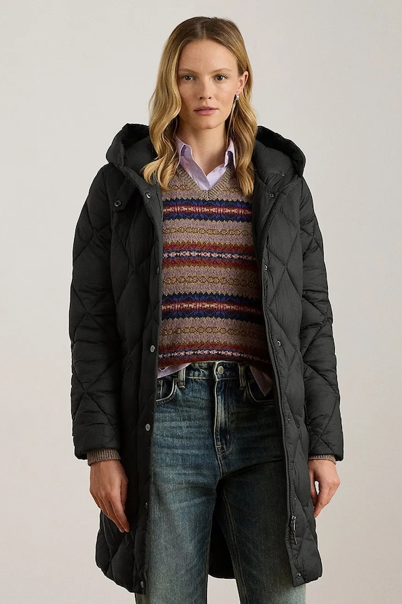 Одяг Куртка Lauren Ralph Lauren 297P04087 чорний