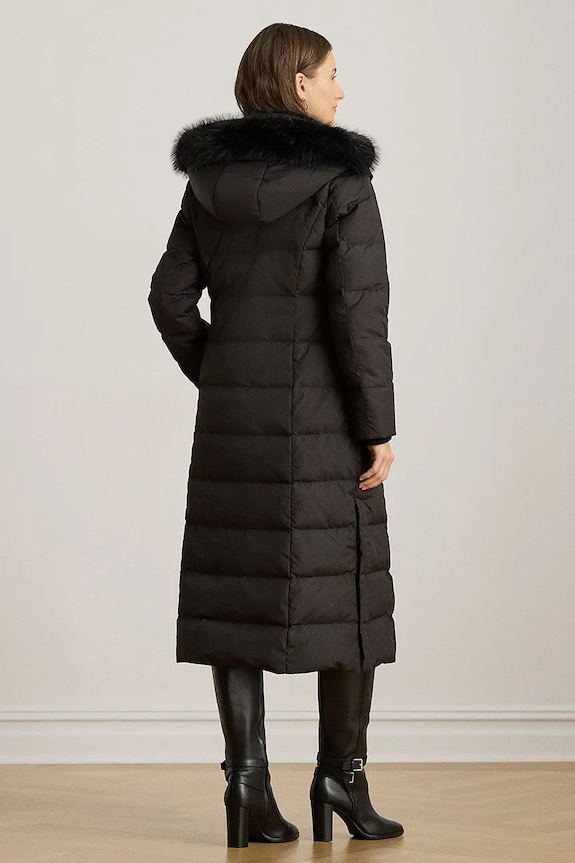 Páperová bunda Lauren Ralph Lauren 297P04092 čierna AW25