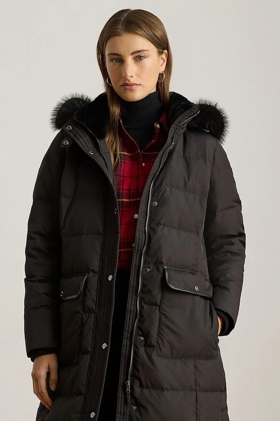 Oblečenie Páperová bunda Lauren Ralph Lauren 297P04092 čierna