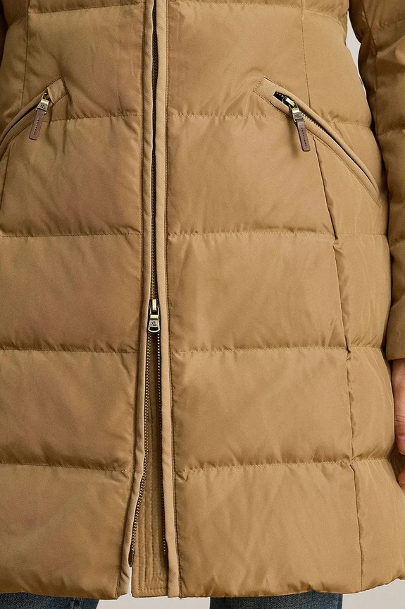 Páperová bunda Lauren Ralph Lauren béžová 297P04095