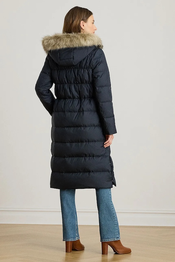 Páperová bunda Lauren Ralph Lauren 297P04097 tmavomodrá AW25