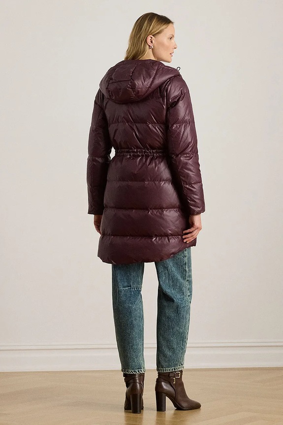 Пухено яке Lauren Ralph Lauren 297P04101 бордо AW25