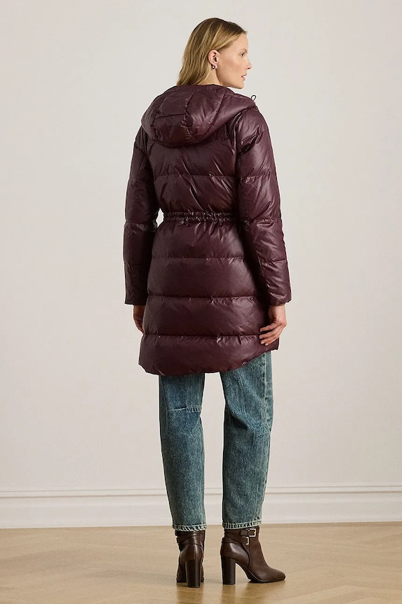 Пухено яке Lauren Ralph Lauren 297P04101 бордо AW25