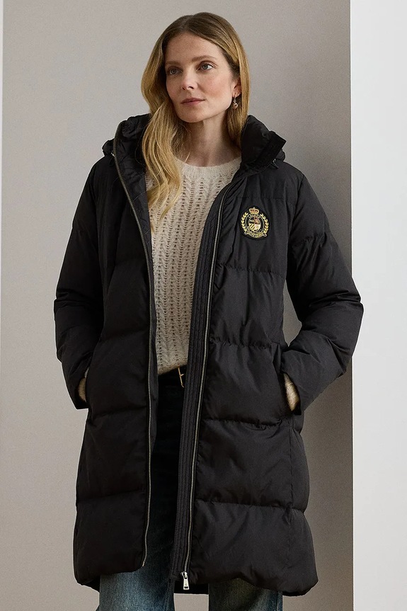 Îmbrăcăminte Lauren Ralph Lauren palton 297P04126 negru
