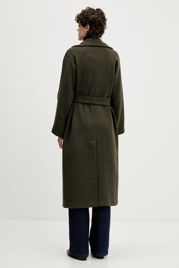 Abbigliamento Sandro Ferrone cappotto con lana S18YBFRADA verde