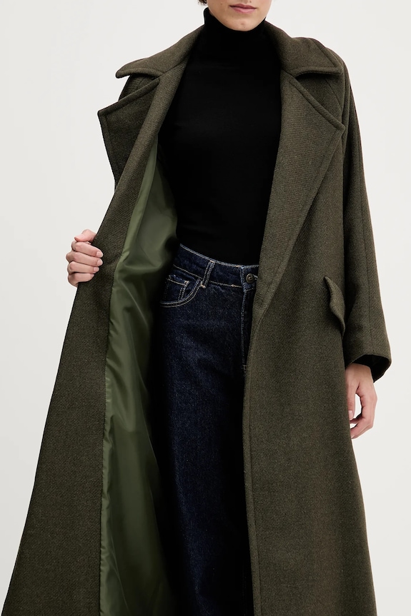 Παλτό με προσθήκη μαλλιού Sandro Ferrone S18YBFRADA