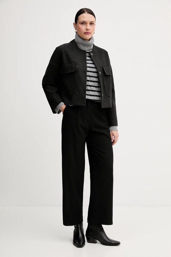 Sandro Ferrone rövid kabát S23YBFBRUCE zöld AW25