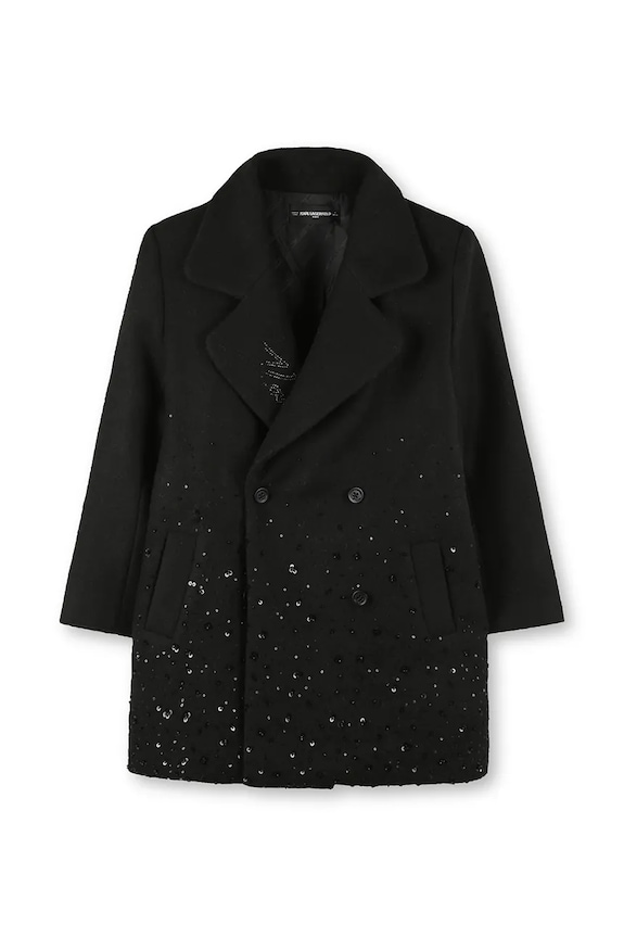 Karl Lagerfeld palton copii Z30604.114.150 negru AW25
